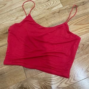 Red crop top❤️